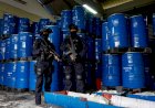 இதுவரை இல்லாத அளவுக்கு மிகப் பெரிய 1.6 பில்லியன் போதைப் பொருள்  கைப்பற்றப்பட்டது..