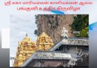 தம்புன் கோப்பிசான் அருள்மிகு கண்ணனூர் ஸ்ரீ மகா மாரியம்மன் காளியம்மன் ஆலய பங்குனி உத்திர திருவிழா.