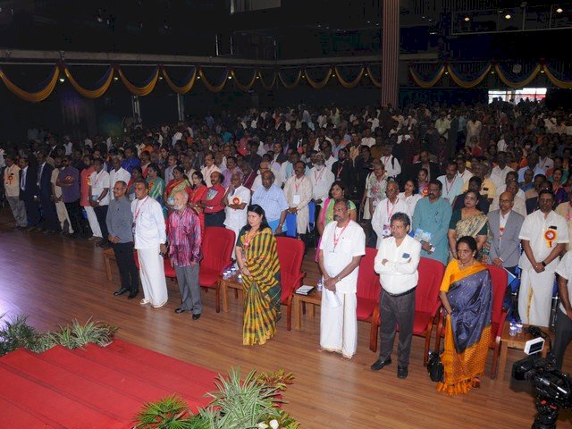 உலகத் தமிழாராய்ச்சி மாநாடு : வரவேற்பு விழாவுடன் கோலாகலமாகத் தொடங்கியது