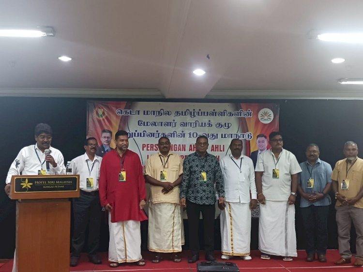 கூலிம் சட்டமன்ற உறுப்பினர் வோங் தமிழ்ப்பள்ளி மேலாளர் வாரியக்குழுவிற்குழு மன்றத்திற்கு 10 ஆயிரம் வெள்ளி  வழங்கினார்.